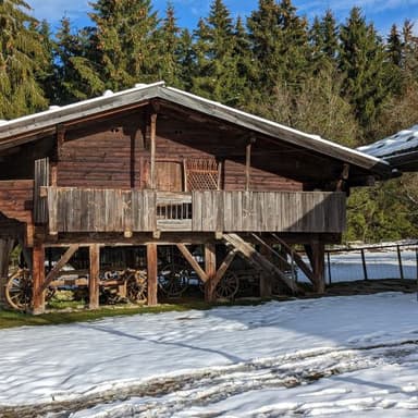 Ein Holzbau für wertvolles Gut – der Getreidekasten