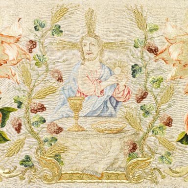 Bild von Palla, Bursa und Kelchvelum