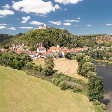 Bild von Burgruine Kallmünz - Ein malerischer Anblick