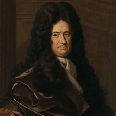 Bild von Gottfried Wilhelm Leibniz
